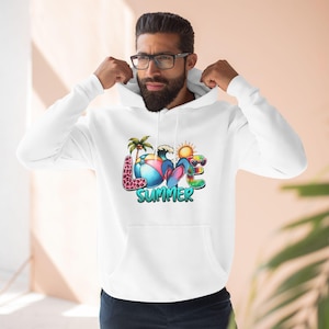 Our &#39;Summer&#39; Hoodie Brings Cozy Comfort and Effortless Style, Perfect for Warm Days, Breezy Nights, and Relaxing Escapes!