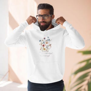 Flower Hoodie Gift for Her Gift for Him Flower Hoodies For Mom Hoodies For Flower Hoodie I Love Flower Hoodies