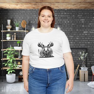Moose T-Shirt Gift for Her Gift for Him Moose Tshirt For Mom Shirt For Moose T Shirt I Love Moose Shirt