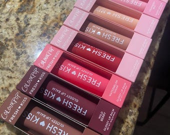 Porte-clés baume à lèvres DIY, breloques incluses