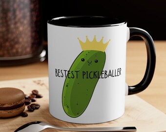 Pickleball mug, Pickleball coffee cup, best pickleballer mug, Pickleball gift