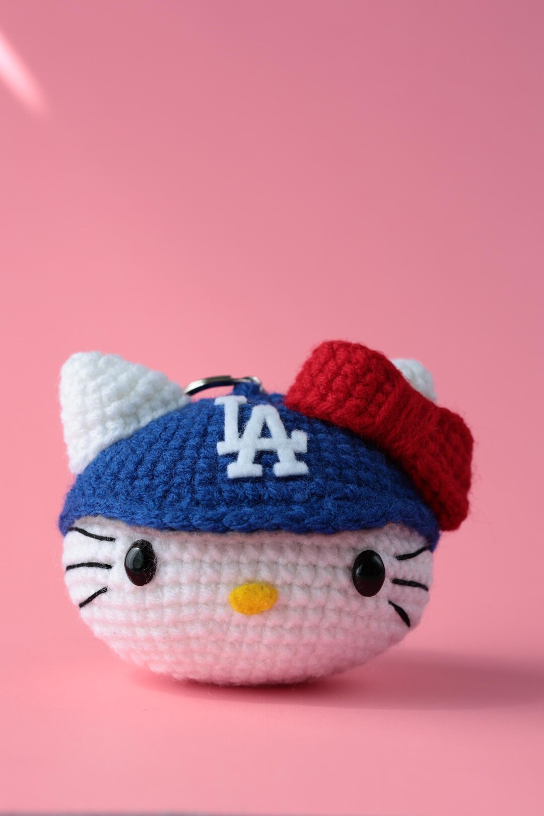 Hello Kitty LA Dodgers Key Chain - Etsy