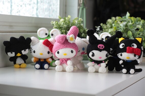 Hello Kitty & Friends: Badtz-maru Crochet Amigurumi - Etsy