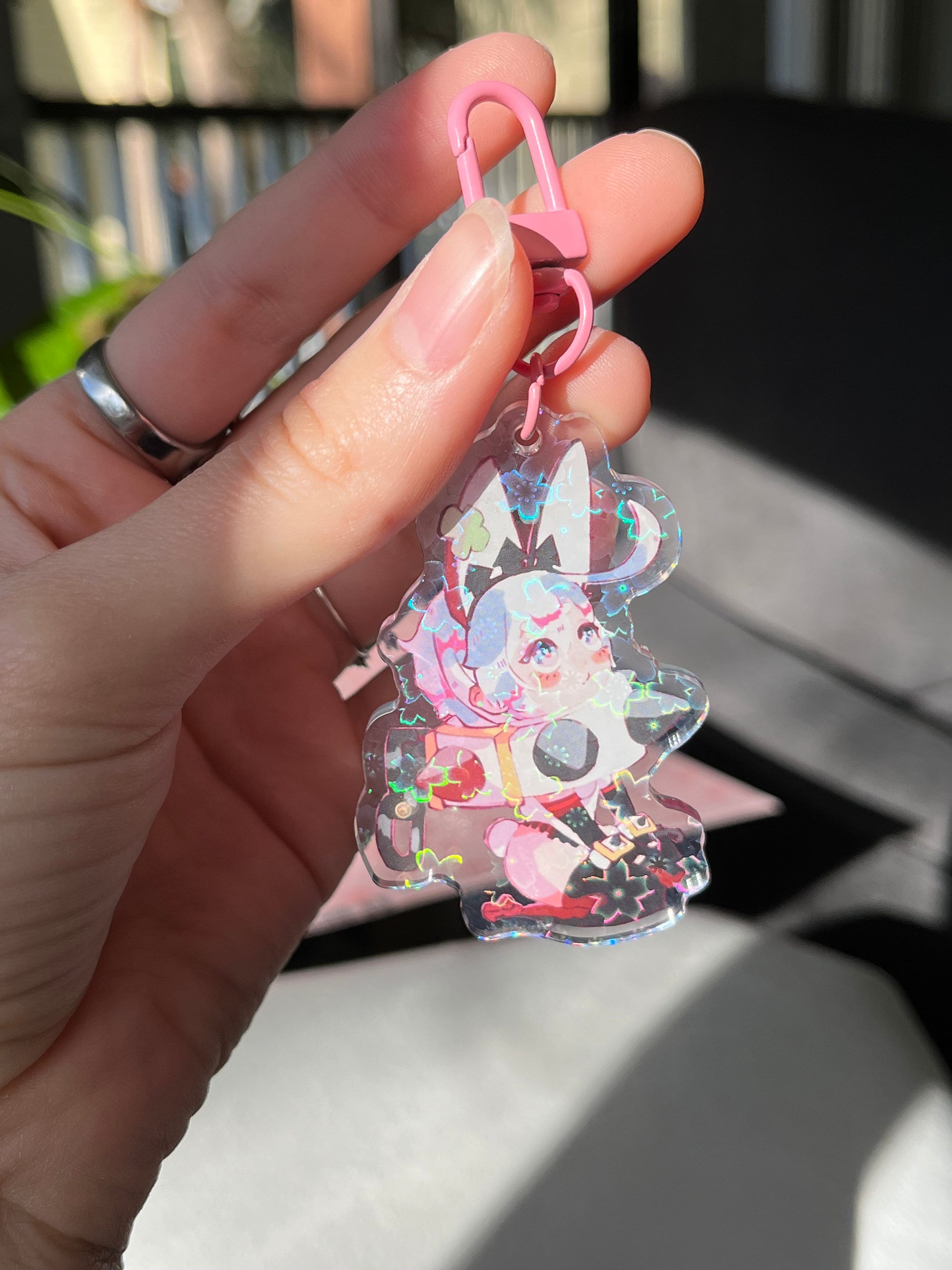 Guilty Gear Bunny Elphelt Acrylic Keychain