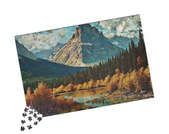 Glacier National Park, Mosaic Puzzle  (1014-piece)