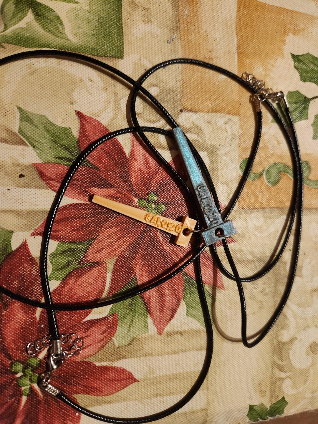 Nail Necklace With Scripture - Etsy