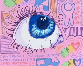 Eye Only Have Eyes 4 U (Digital Print)