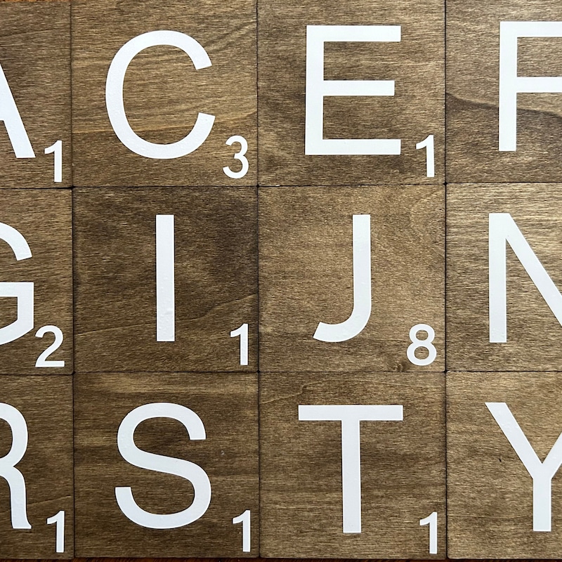 Crossword Names Etsy
