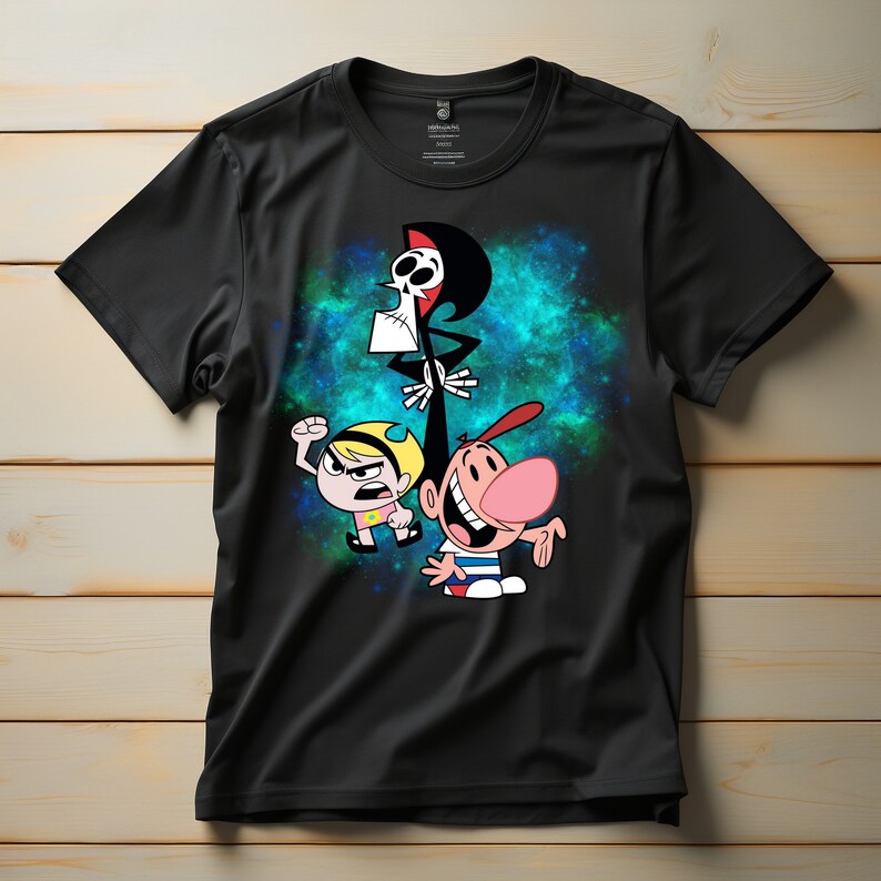 Grim Shirt, the Grim Adventures of Billy and Mandy Shirt, Cartoon