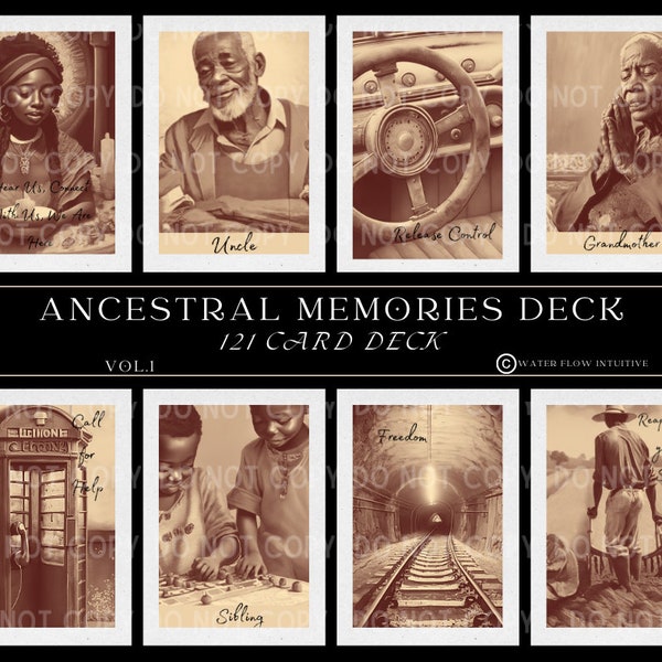 PRE-ORDER- Ancestral Memories Deck-121 CARDS