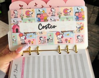 Snoopy Cash Envelopes A6 / A7 / Long Standard Wallet size
