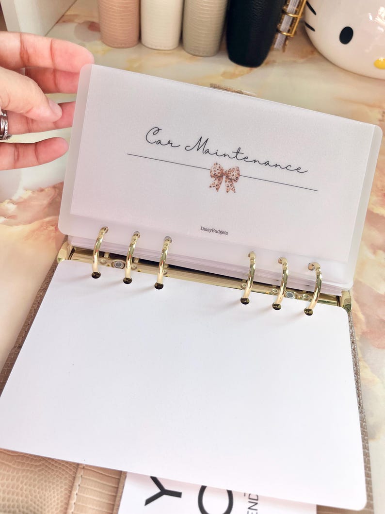 Bow Matte A6/A7 & Long Wallet Vellum Cash Envelopes bild 5