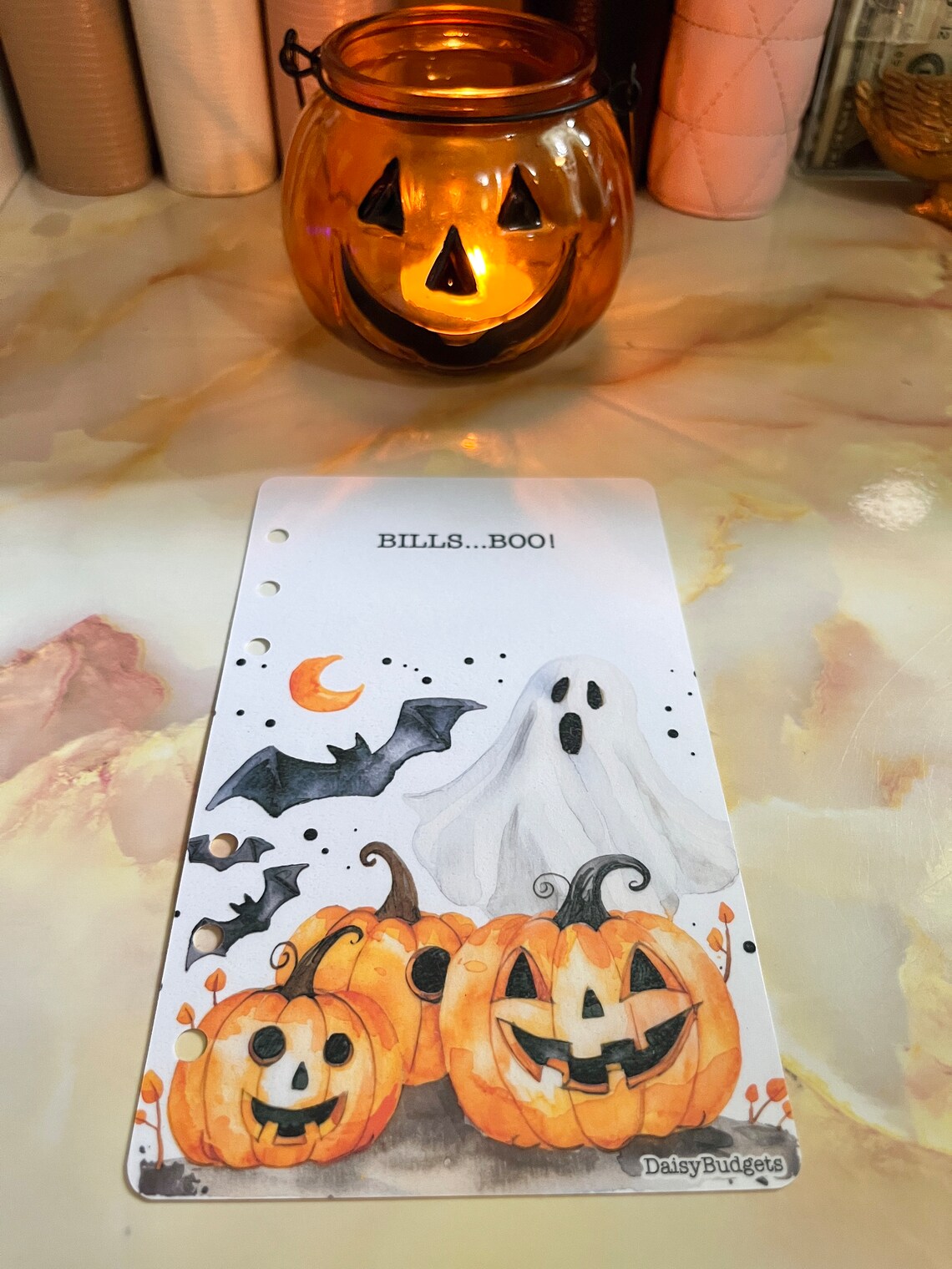 BILLS BOO! MATTE A6 Dashboard - Etsy