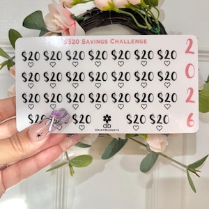 2026 Reusable Savings Challenge Card