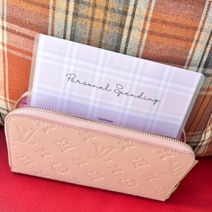 Pretty In Plaid Matte Cash Envelope A6 / A7 & Long Wallet size