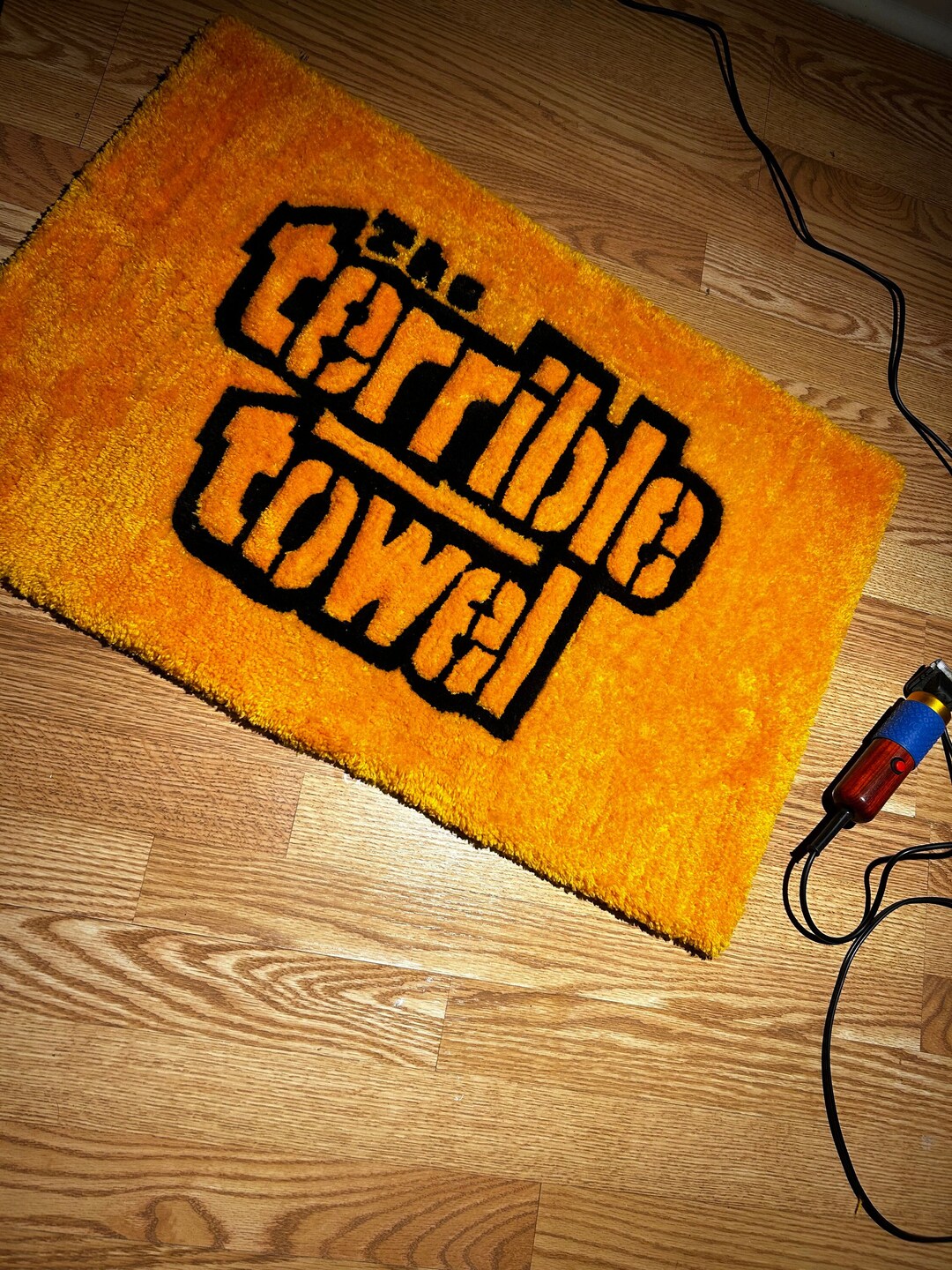 Terrible Towel Handmade Custom Rug Etsy
