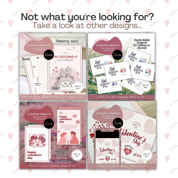 Editable Kiki's Delivery Theme, Printable Forest Spirit Invitation