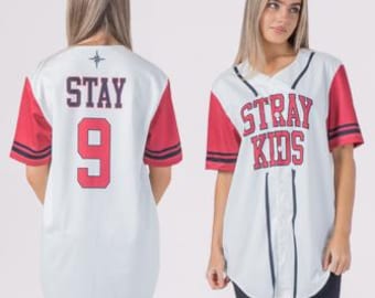 Camiseta de Stray Kids, moda de conciertos de Kpop
