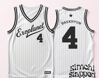 EXO Basketball Jersey, Kpop Concert Fashion, EXO-L Shirt