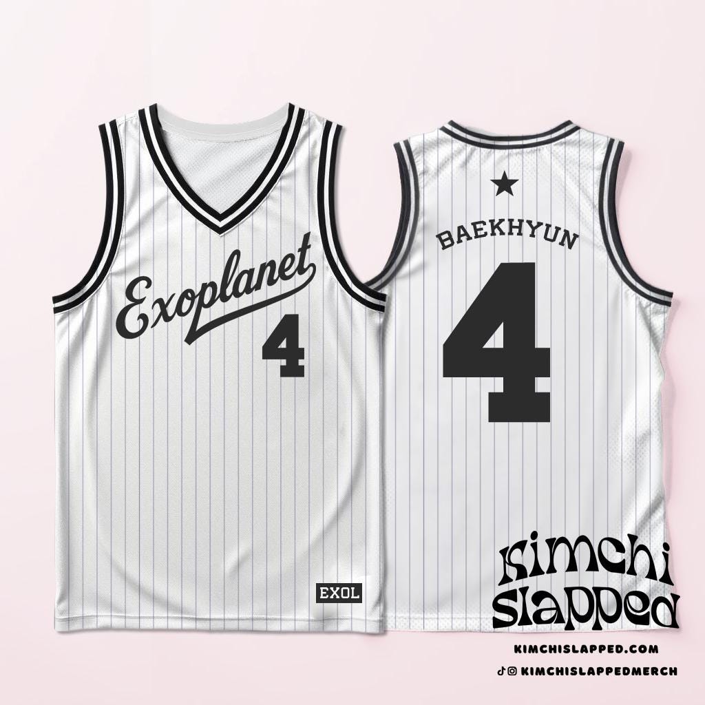 EXO Basketball Jersey, Kpop Concert Fashion, EXO-L Shirt - Etsy