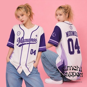 Mamamoo Kpop Jersey, Mamamoo Baseball Shirt, Mamamoo Kpop Shirt, Kpop Mamamoo Baseball Jersey, Kpop Concert Outfit, Kpop World tour Shirt