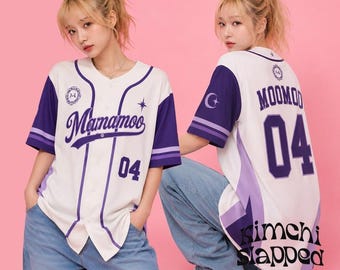 Mamamoo Kpop Jersey, Mamamoo Baseball Shirt, Mamamoo Kpop Shirt, Kpop Mamamoo Baseball Jersey, Kpop Concert Outfit, Kpop World tour Shirt
