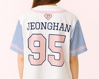 Seventeen Shirt, Fan Made Seventeen Jersey, Kpop Shirt, Seventeen