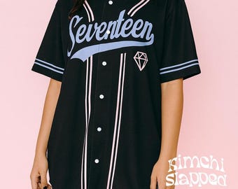 Seventeen Shirt, Fan Made Seventeen Jersey, Kpop Shirt, Seventeen Themed Jersey, Seventeen Kpop Jersey, SVT Kpop Jersey, Seventeen SVT Shirt