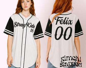 STRAY KIDS Shirt, Stray Kids Jersey, Kpop Shirt, Kpop Jersey, Stray Kids Kpop Jersey, Stray Kids, Stray Kids Fashion, Stray Kids Kpop Merch