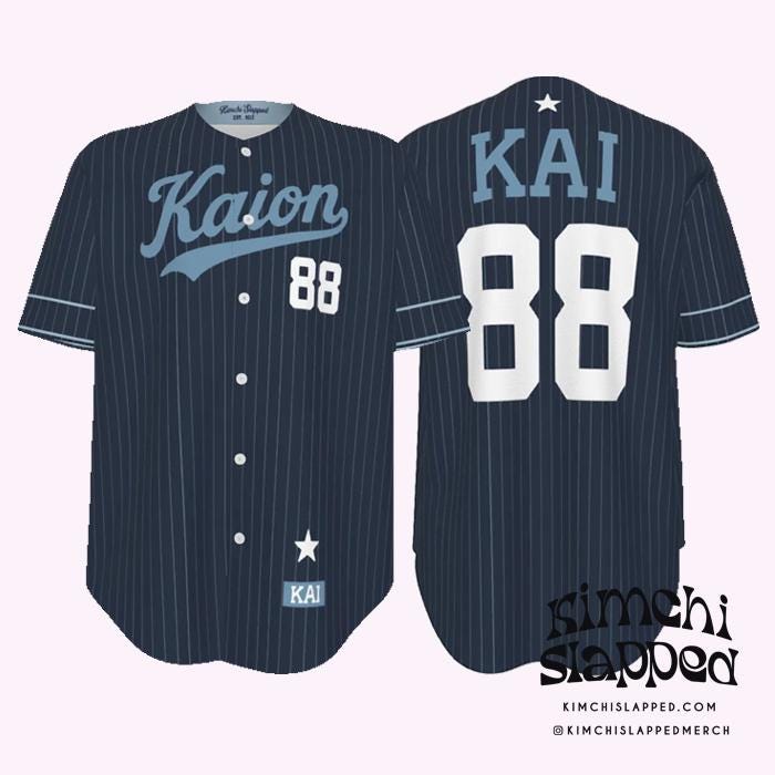 Kai Kaion Tour Jersey | Kai EXO Jersey | EXO Shirt | 2025 Tour