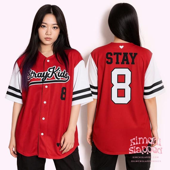 Stray Kids - フィリックス ユニフォーム Felix STRAY KIDS Shirt, Stray Kids Jersey, Kpop Shirt, Kpop Jersey