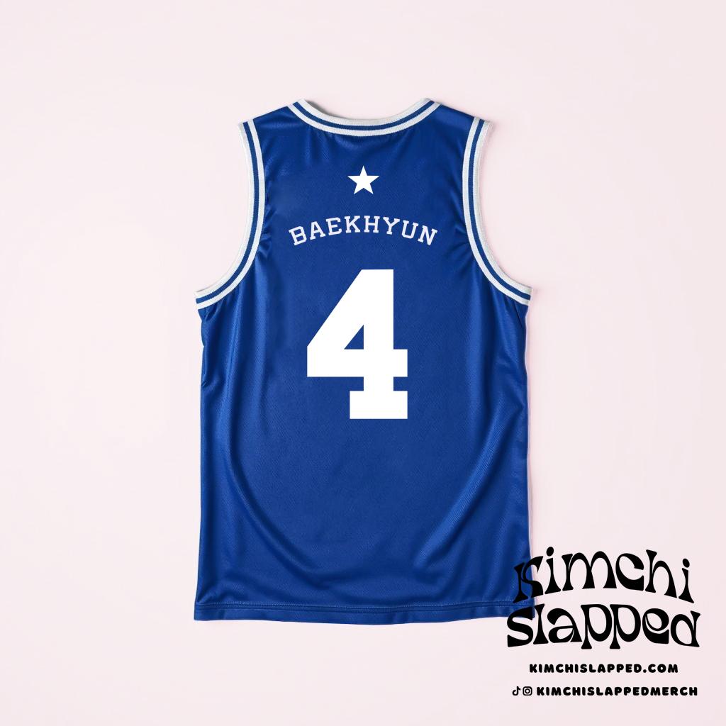 EXO Basketball Jersey, Exo Jersey, Baekhyun EXO Basketball Jersey