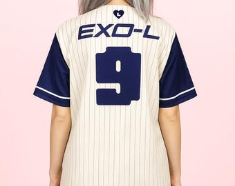 EXO Shirt, EXO Jersey, Kpop Shirt, Kpop Jersey, EXO Kpop Jersey