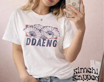 DDAENG Kpop Shirt, Rap Line Stan, Korean Style, Army concert Outfit