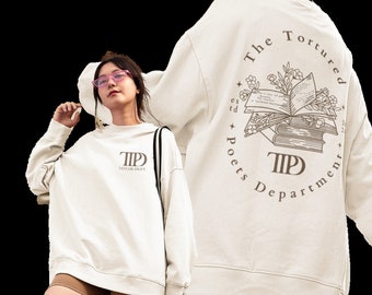 The Tortured Poets Abteilung Mitglied Sweatshirt, neues Album Ära Shirt, TTPD Crewneck 2 Seite, Geschenk für Fan Ära