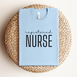 Registered Nurse Shirt, Registered Nurse Shirt For Women, RN Nurse T-shirt Registered Nurse, Appreciation  Gift Rn Nurse Gift, RN Graduation
