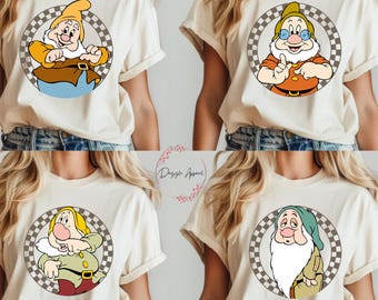 Snow White and the Seven Dwarfs Shirt, Disney Family Shirt, Disney ...