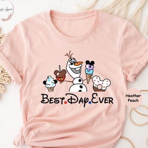 Disney Olaf Best Day Ever Shirt, Disney Frozen Olaf Shirt, Disneyland Holiday Vacation, Best Day Ever Olaf Snacks Shirt, Olaf Best Day Ever