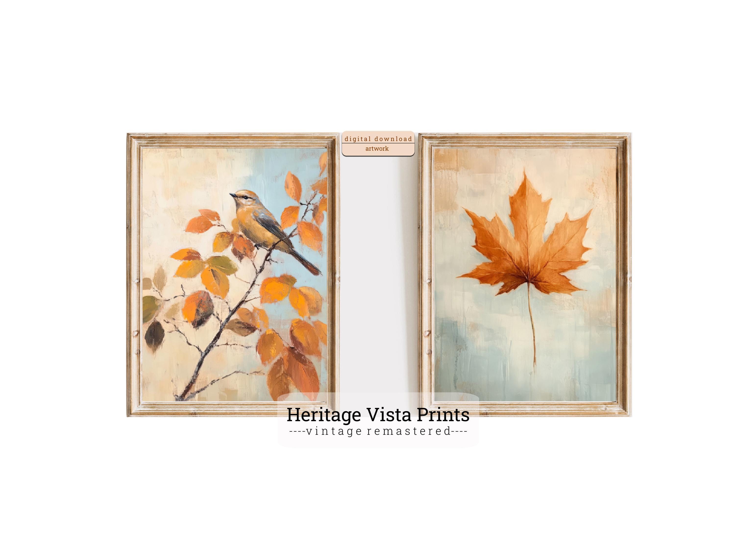 Vintage Fall Gallery Wall Art Prints - Set of 10 (digital Download) - Etsy