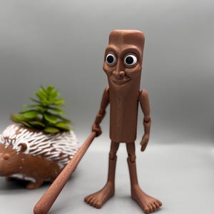 Tung Tung Tung SAHUR FIGURE BRAINROT Figure Action Figure Collectible Toy Fanatsy Jointed Toy