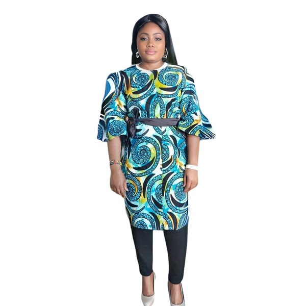 African print jacket, jacket for women, midi length jacket for women, African clothing for women, gift for her,gift for your wife