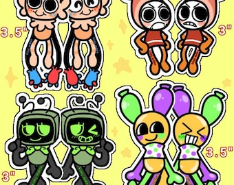 Dandy's World Keychains! - Fanmerch - Roblox Game