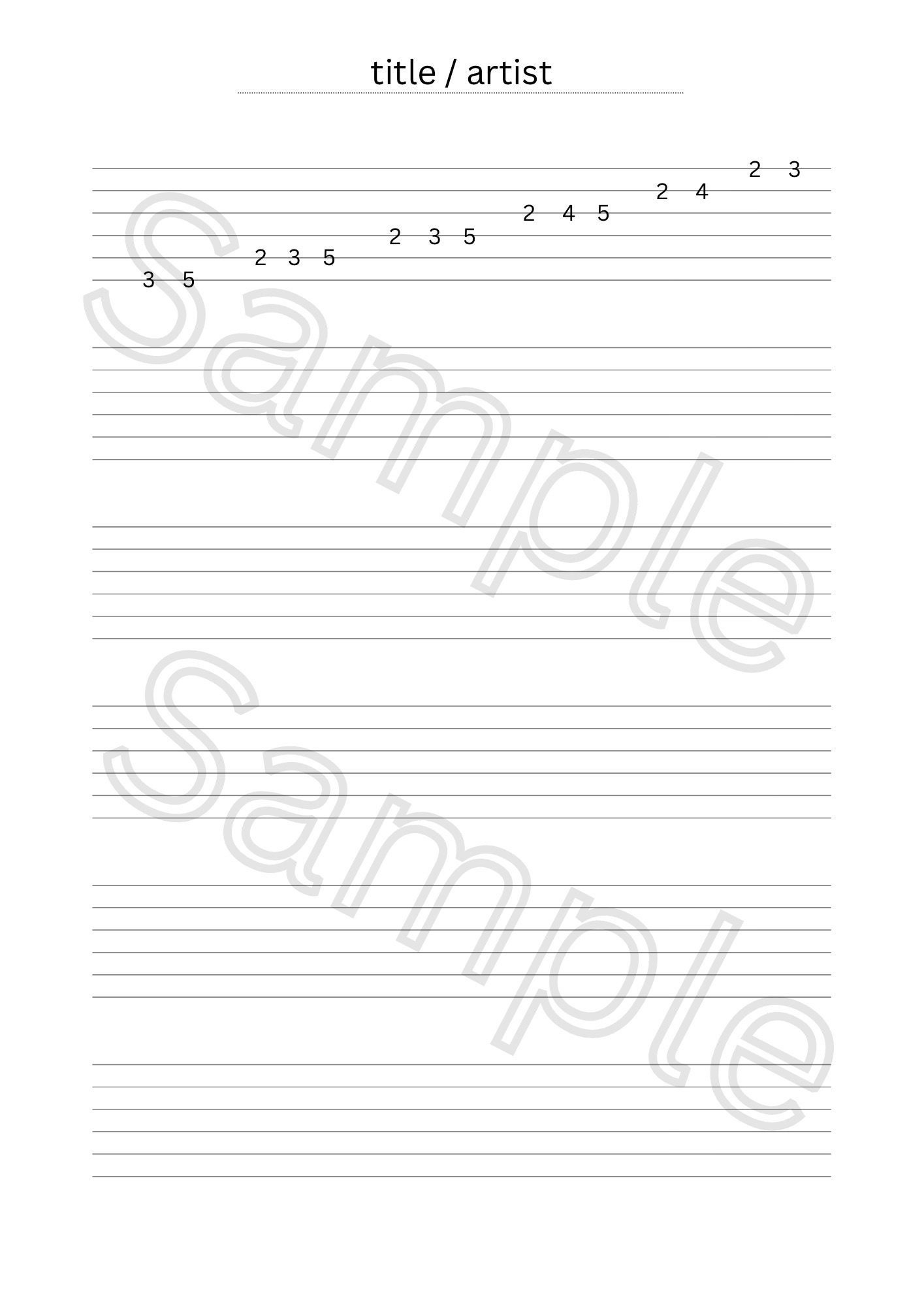 Printable Guitar Tablature Template Blank A4 Page TAB Lines Etsy Printable Guitar Tablature Template Blank A4 Page TAB Lines Etsy
