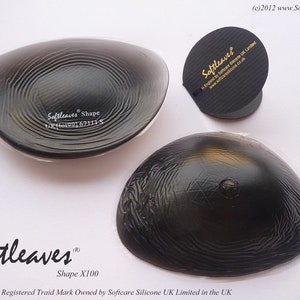 Softleaves X400 Ingrandimento Seno Inserti Reggiseno In Silicone Softleaves - Taglia 34AA/B, Trasparenti, Push Up, Rimovibili E Lavabili Alza Seno Adesivo - Foto 6