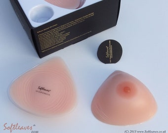 Softleaves D100 Water Drop Silicone Breast Form