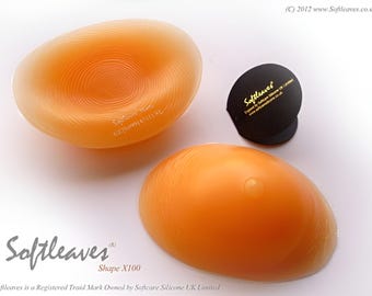 Softleaves Shape  X100 Silicone Breast Enhancers Bra Inserts Breast Enlargement Silicone  Inserts increase Breast Cup Size lift up Cleavage