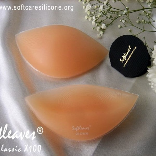 Softleaves Classic X100 Silicone Breast Enhancers Bra inserts Breast pads