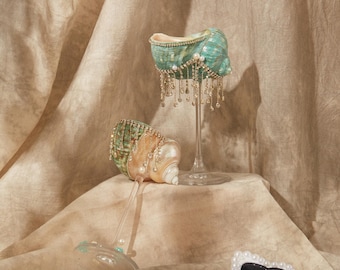Natural Conch Shell Wine Glass, Trending Valentine's Day Gifts 2026, Wedding Bridesmaid Gifts