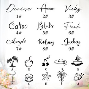 Custom Name Beach Tote Bag: Waterproof PU Leather Travel Bag image 6