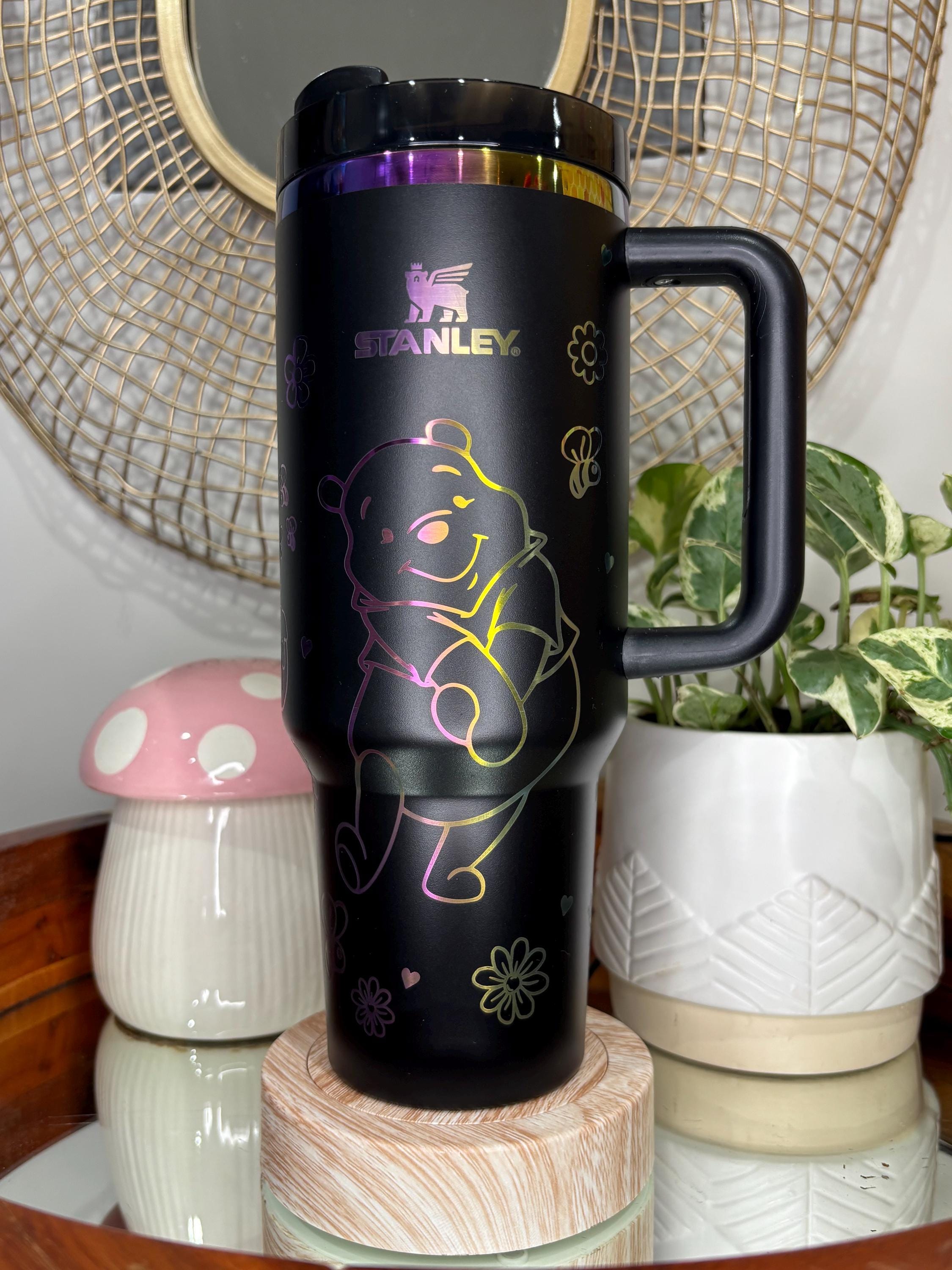 【ラプンツェル様用】GURKKHAS / Engraved In Blood, Custom Made Laser Engraved/etched Winnie the Pooh 40oz Tumbler